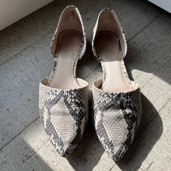 Vince Camuto Shoes - Vince Camuto Snakeskin Loafers